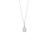 Diamond Teardrop Necklace