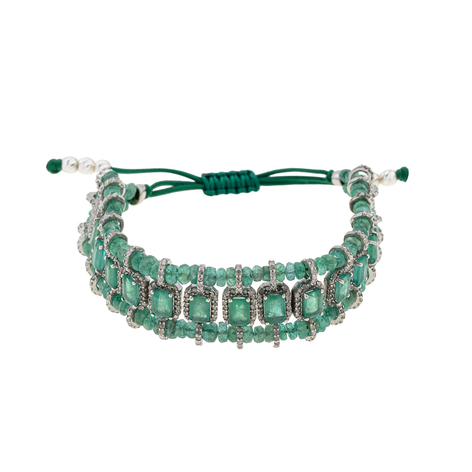 Emerald Wave Bracelet