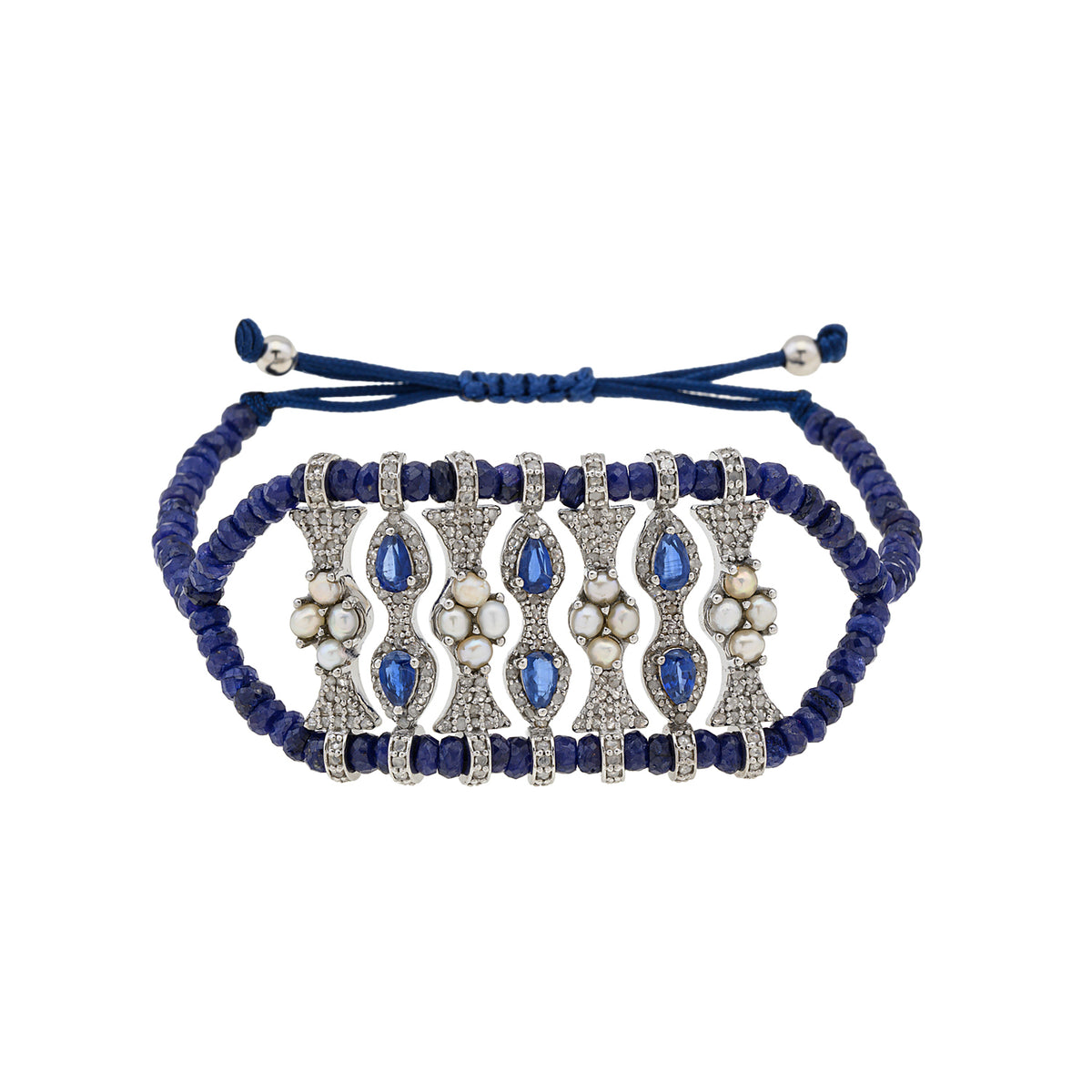 Blue Pearl Bracelet