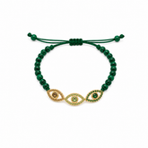 Triple Eye Bracelet