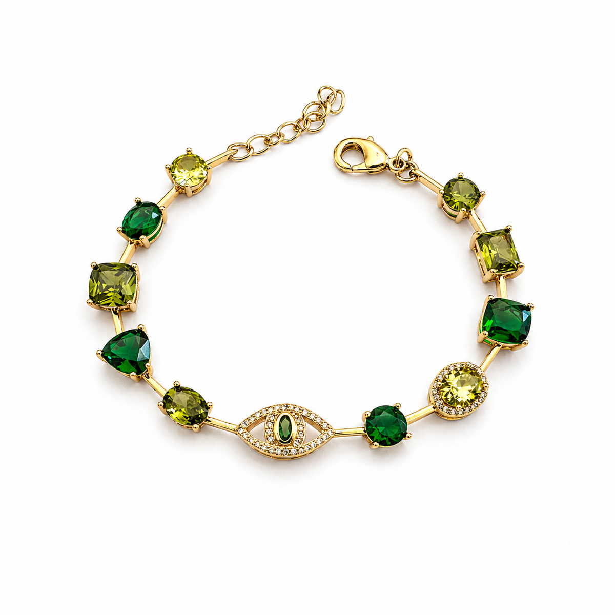 Olive Eye Bracelet