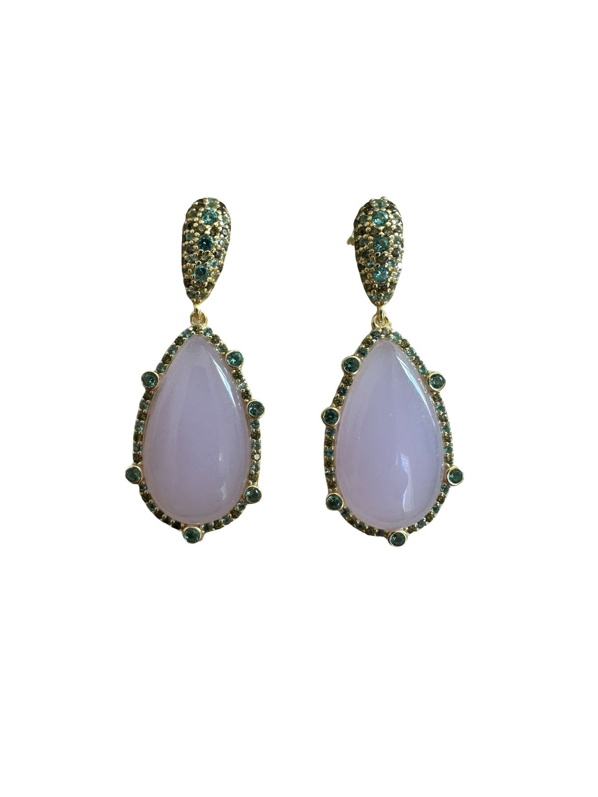 Lavender Plum Earrings