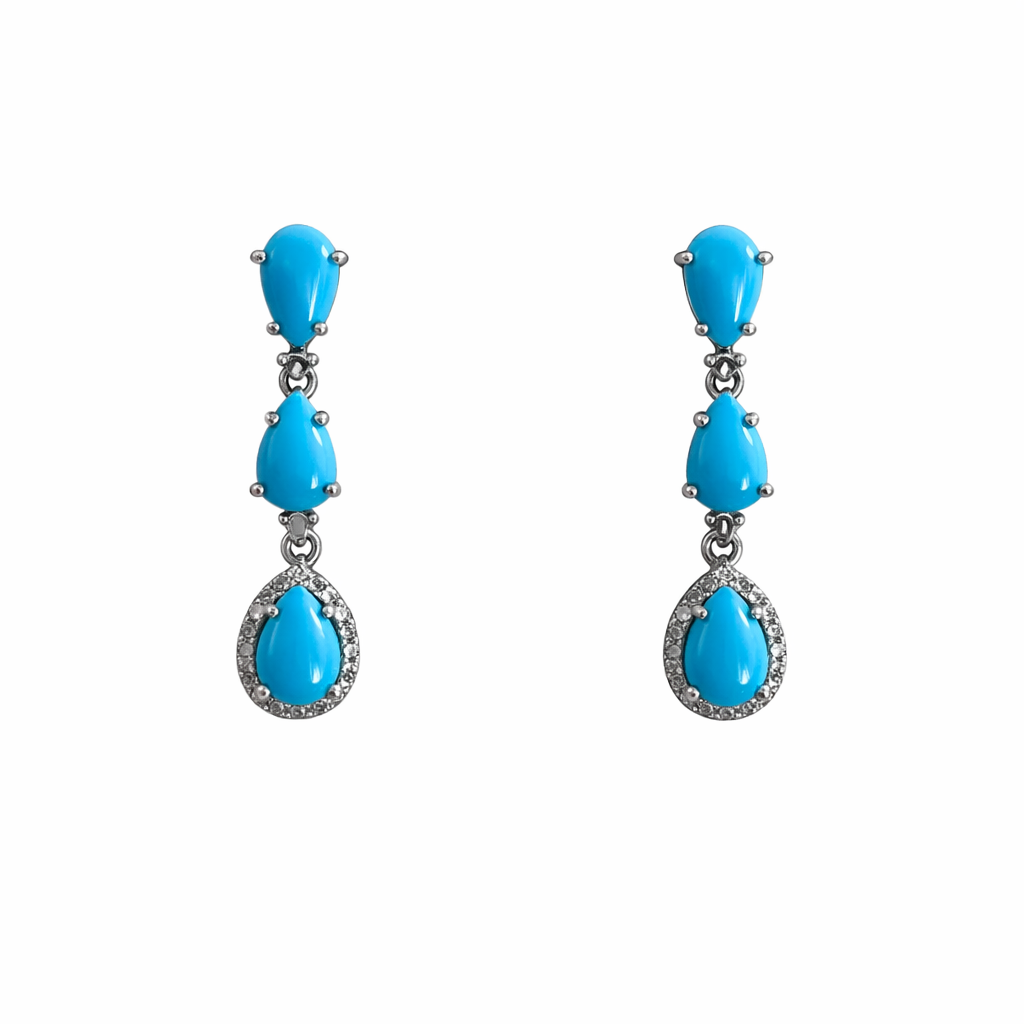 Triple Drop Earring