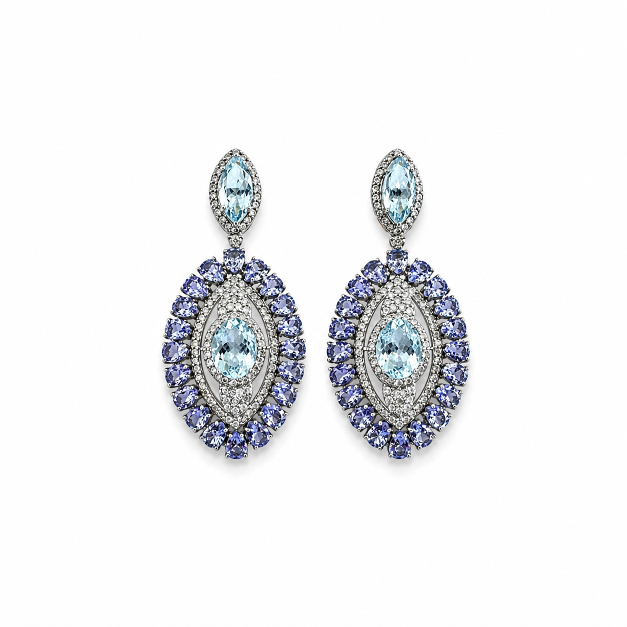 Blue Jodi Earrings