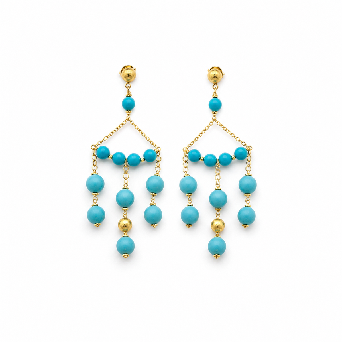 Turquoise Chandelier Earring
