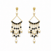 Dark Knight Chandelier Earrings