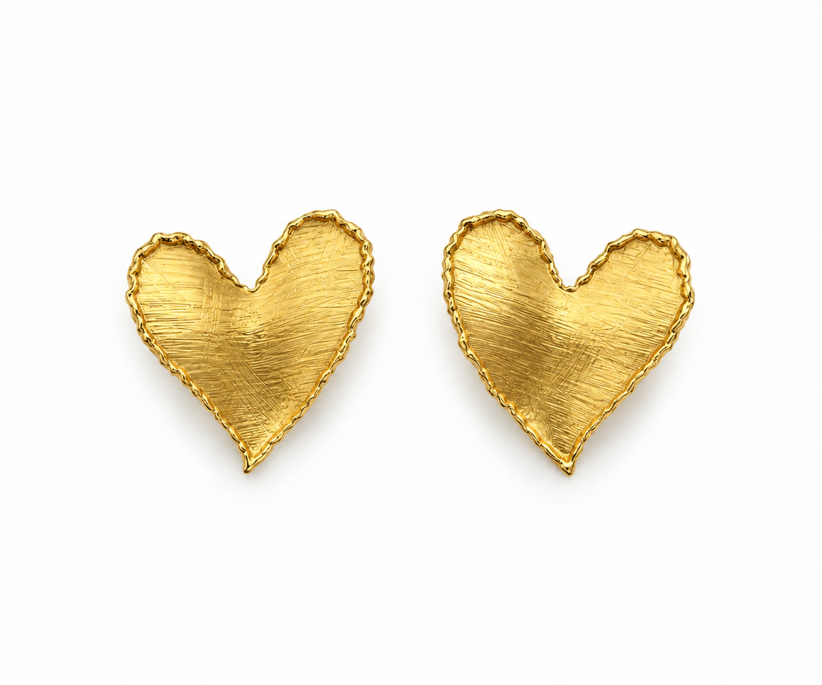 Heart of Gold Earrings