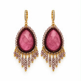 Berry Veil Earrings