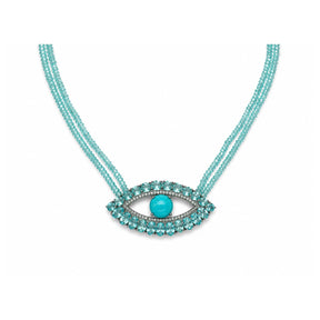 Shore Splashes Eye Necklace