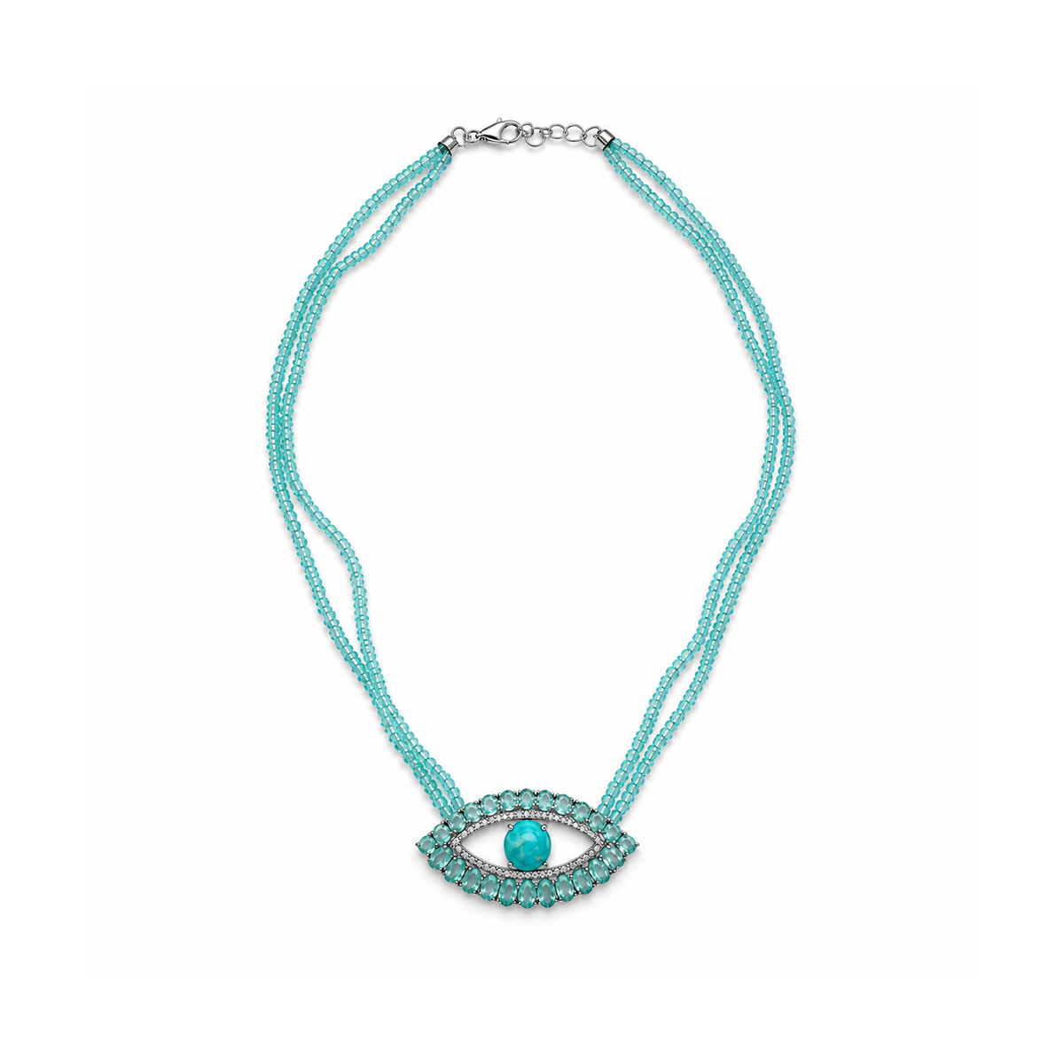 Shore Splashes Eye Necklace
