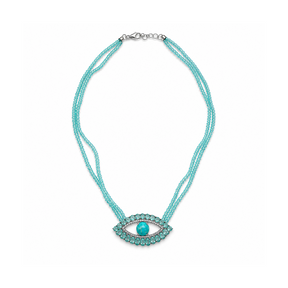 Shore Splashes Eye Necklace