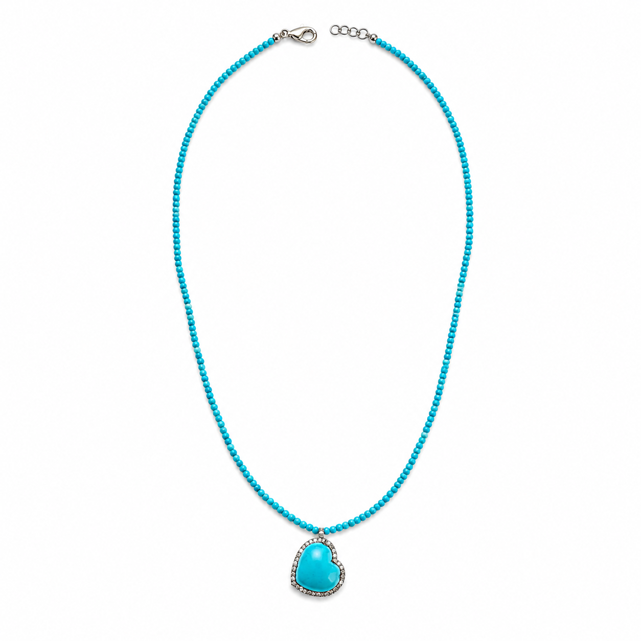 Large Heart Slide Necklace