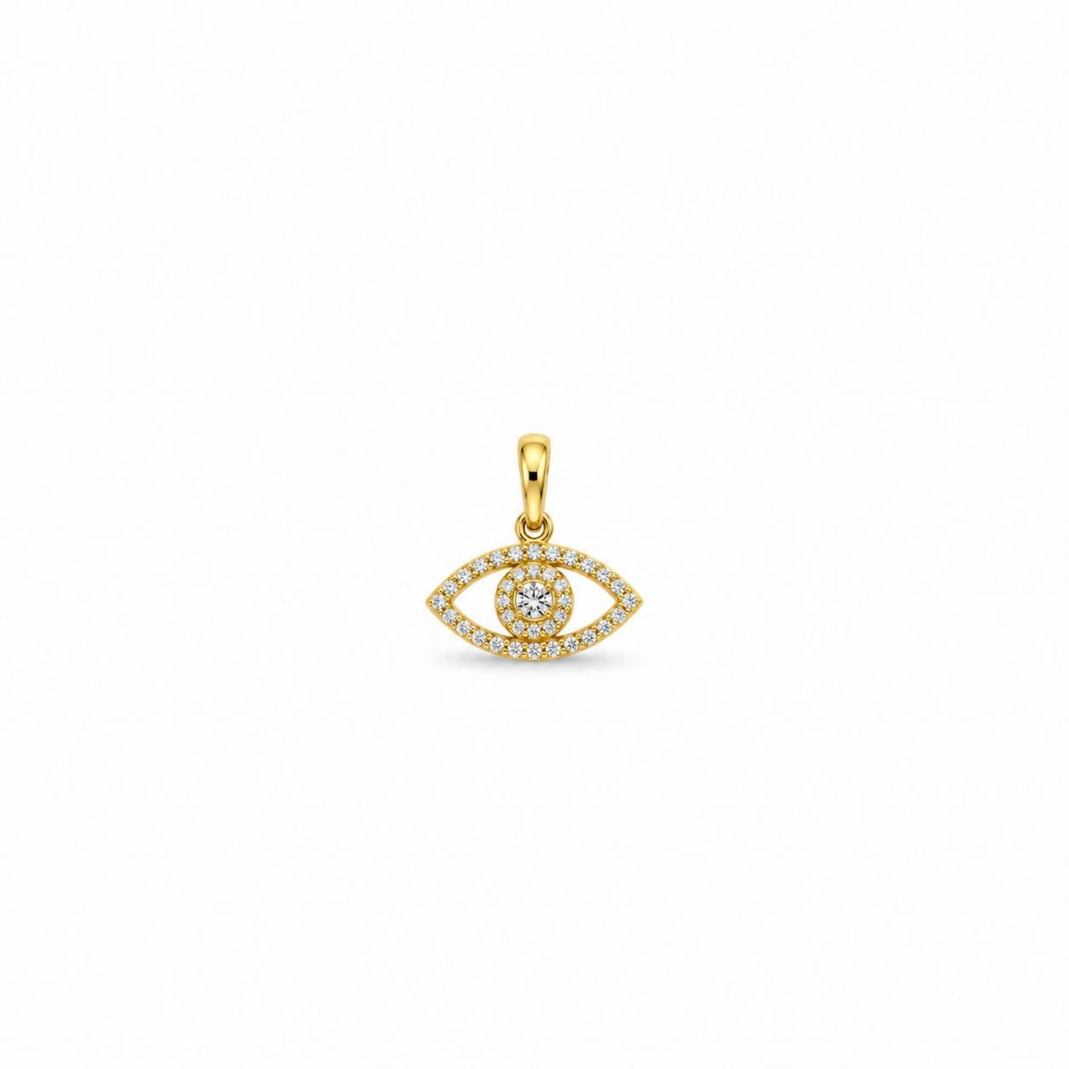 Evil Eye Diamond Pendant