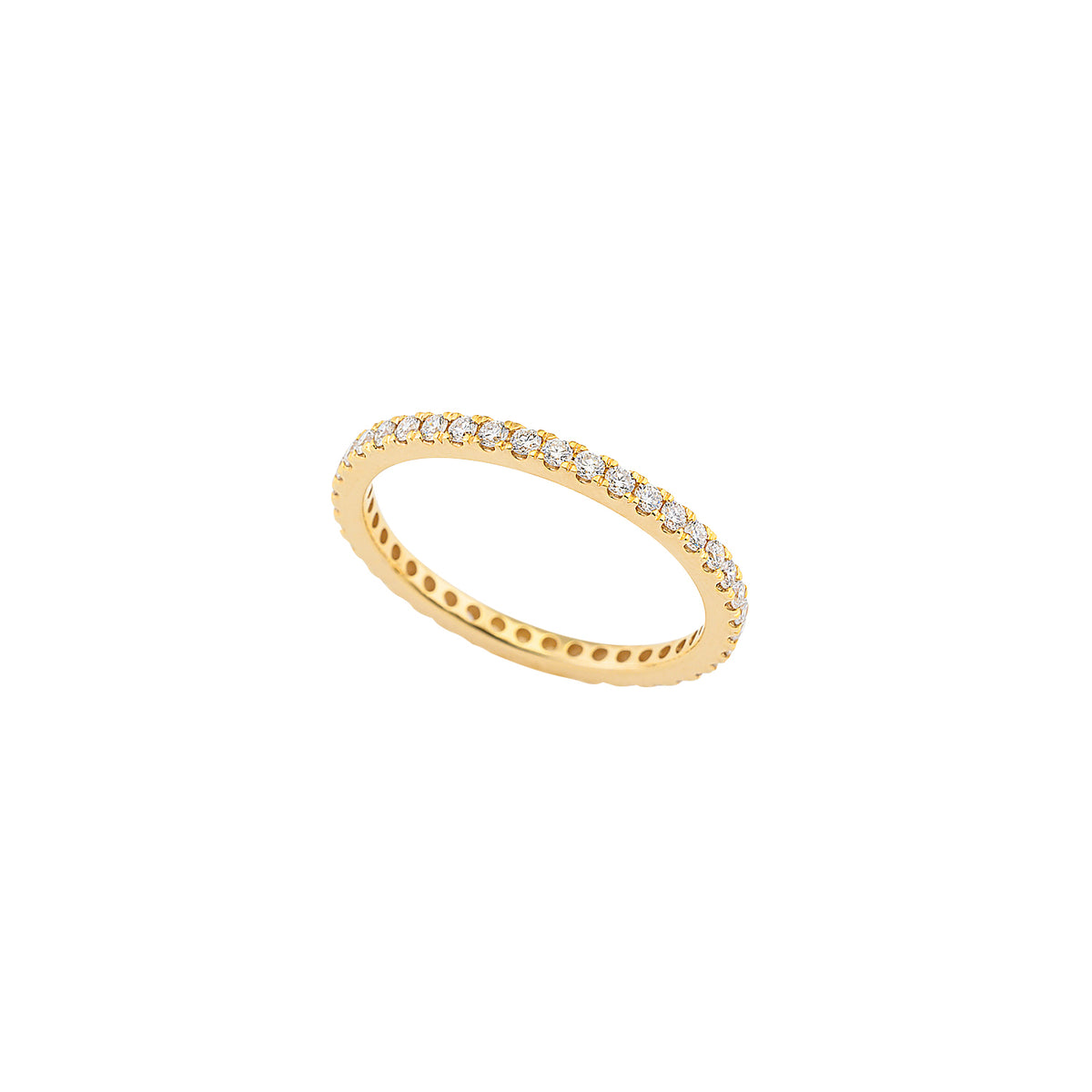 Gold and diamond ring. Eternity ring. Diamond wedding band. Diamond eternity ring. Anatol jewellery. Golden Hall. Fine jewellery. Χρυσά κοσμήματα. Κοσμήματα Κηφισιά. Βέρες γάμου. Διαμαντένια βέρα. Βέρα με διαμάντια. Δαχτυλίδι σειρέ με μπριγιάν. Σειρέ δαχτυλίδι με διαμάντια. 