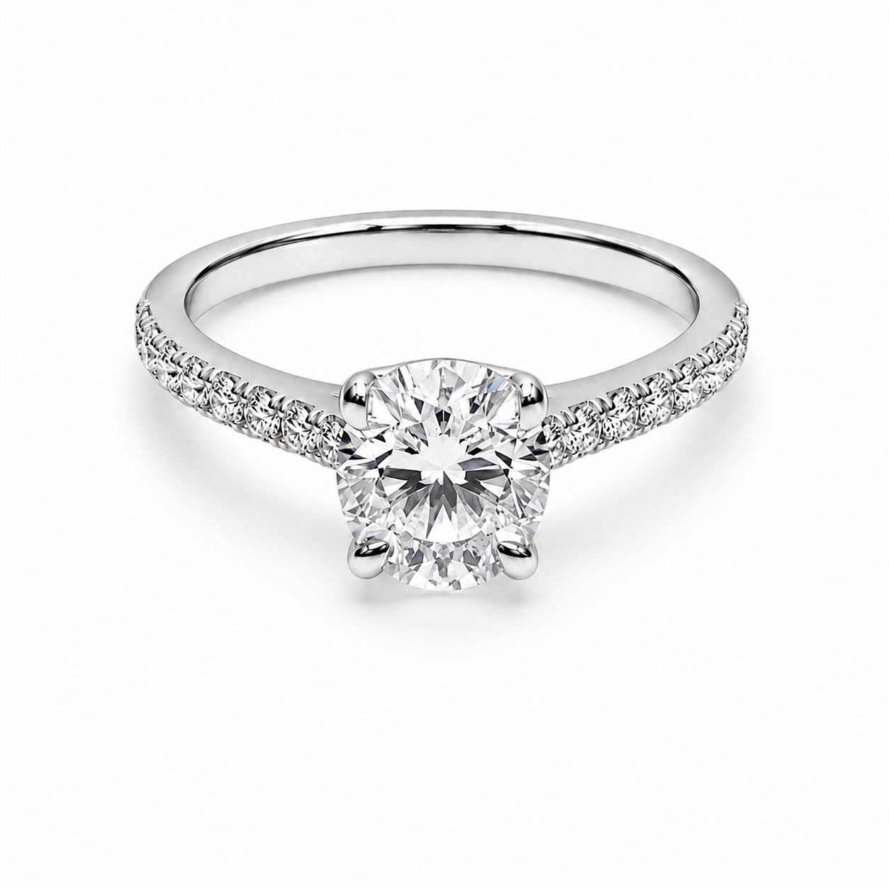 1.40ct, F, VVS2 Diamond Ring