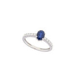 Oval Sapphire Ring