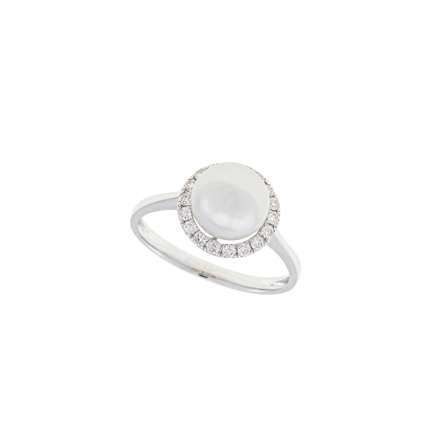 Pearl Ring. Diamond and pearl ring. Fresh water pearl. Pearl ring for gift. Anatol jewellery. Δαχτυλίδι με μαργαριτάρι. Δαχτυλίδι με πέρλα.