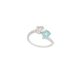 Heart Meets Pear Ring