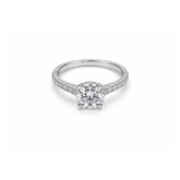 0.90ct, F, VS1, Aria Engagement Ring