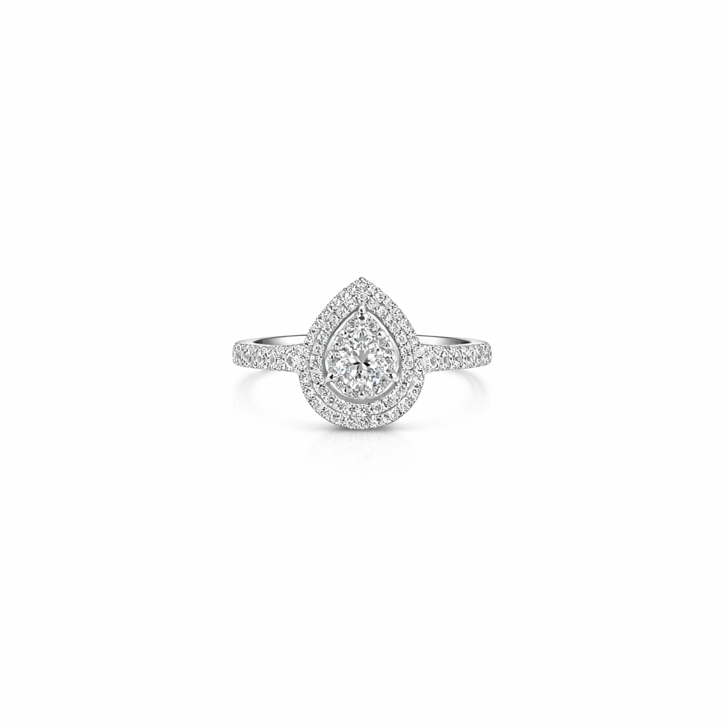 Pear Shaped Oasis Ring