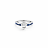 Sapphire and Diamond Ring