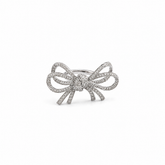 Diamond Bow Ring