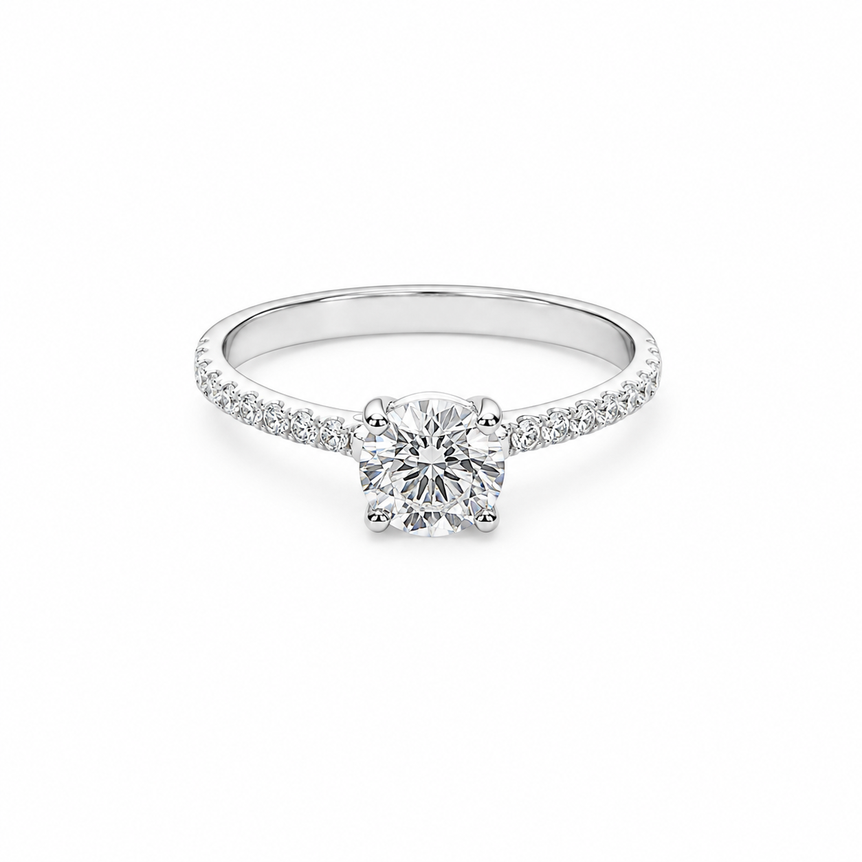 0.60ct, E/F, VVS2 Aria Engagement Ring