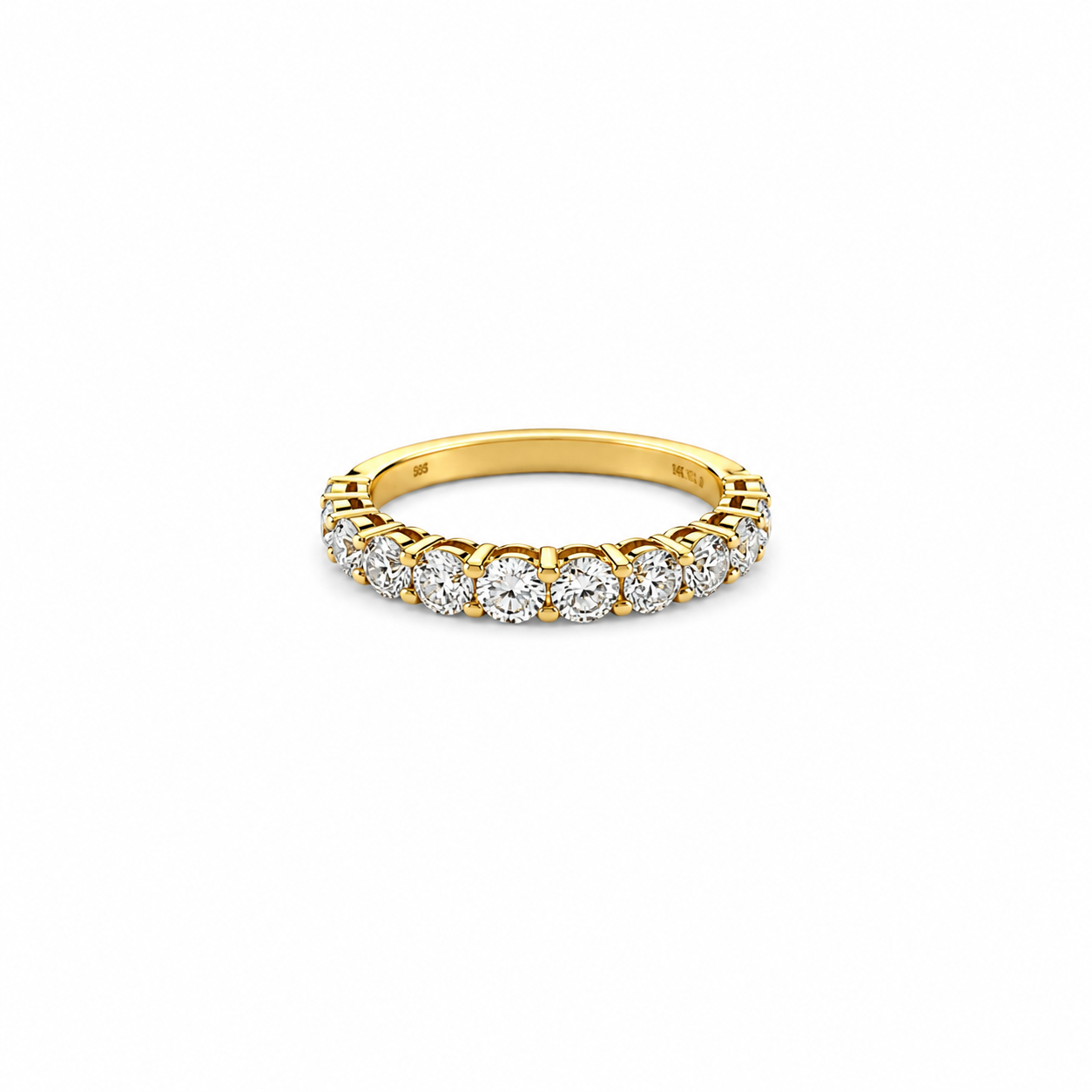 Diamond Half Eternity Ring