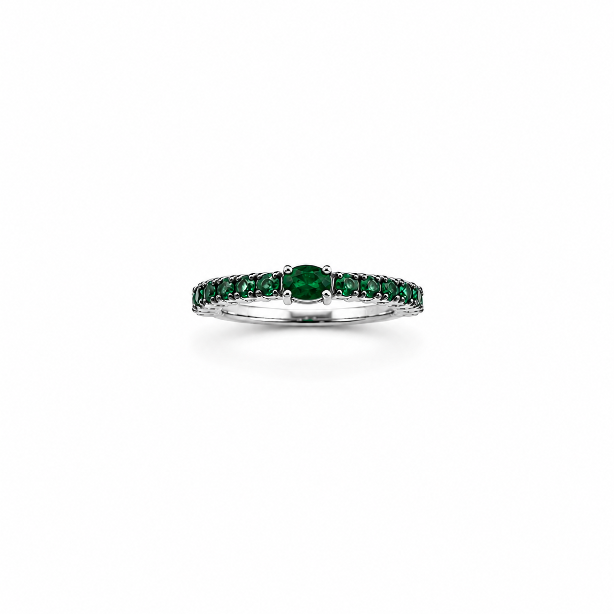 Emerald Eternity Ring
