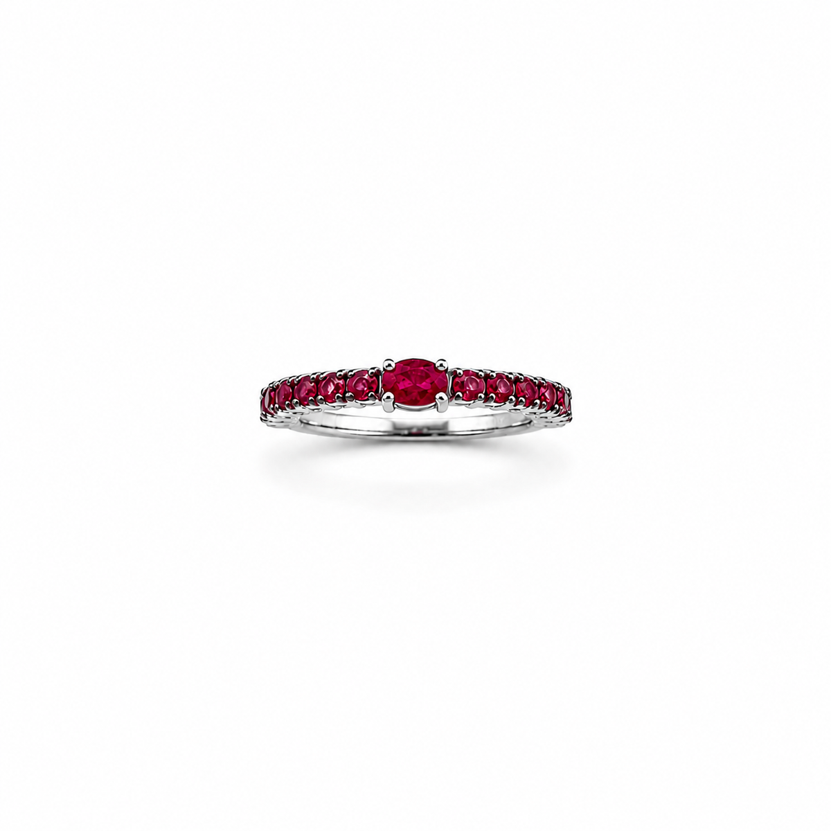 Ruby Eternity Ring