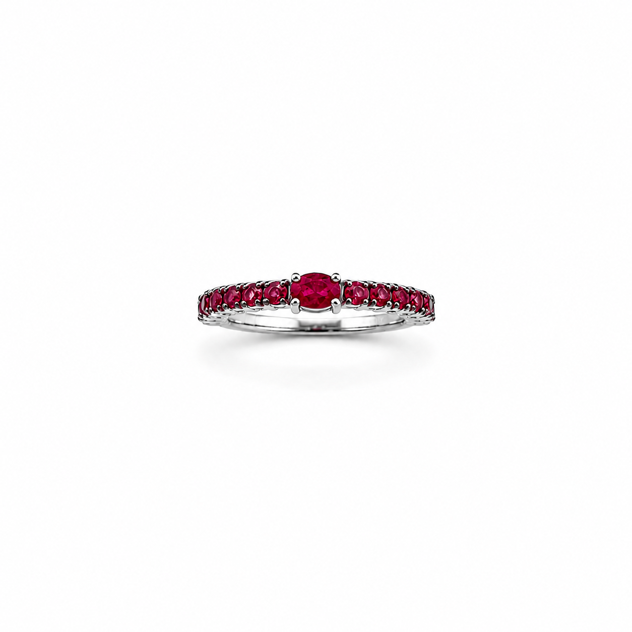 Ruby Eternity Ring