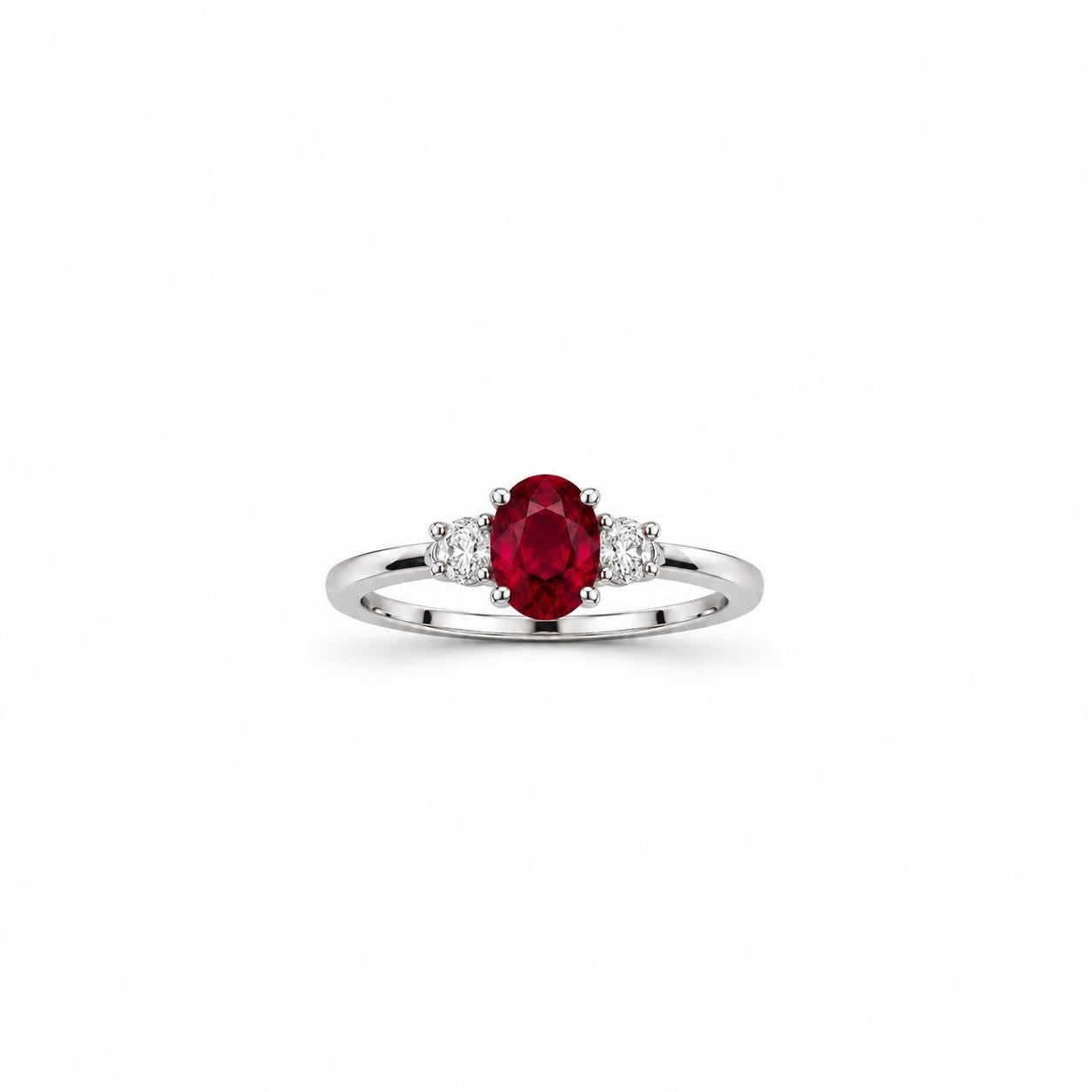 Ruby and Diamonds Ring