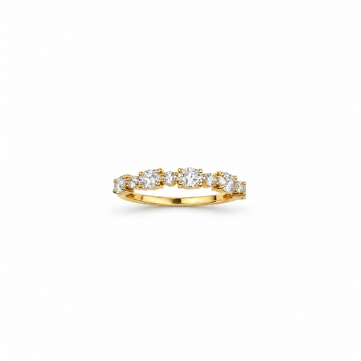 Ovals Dip Eternity Ring