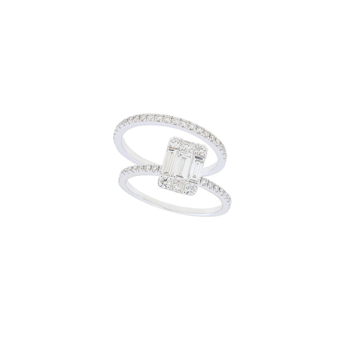 Interlocking Band Ring