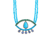 Sea Droplets Eye Necklace