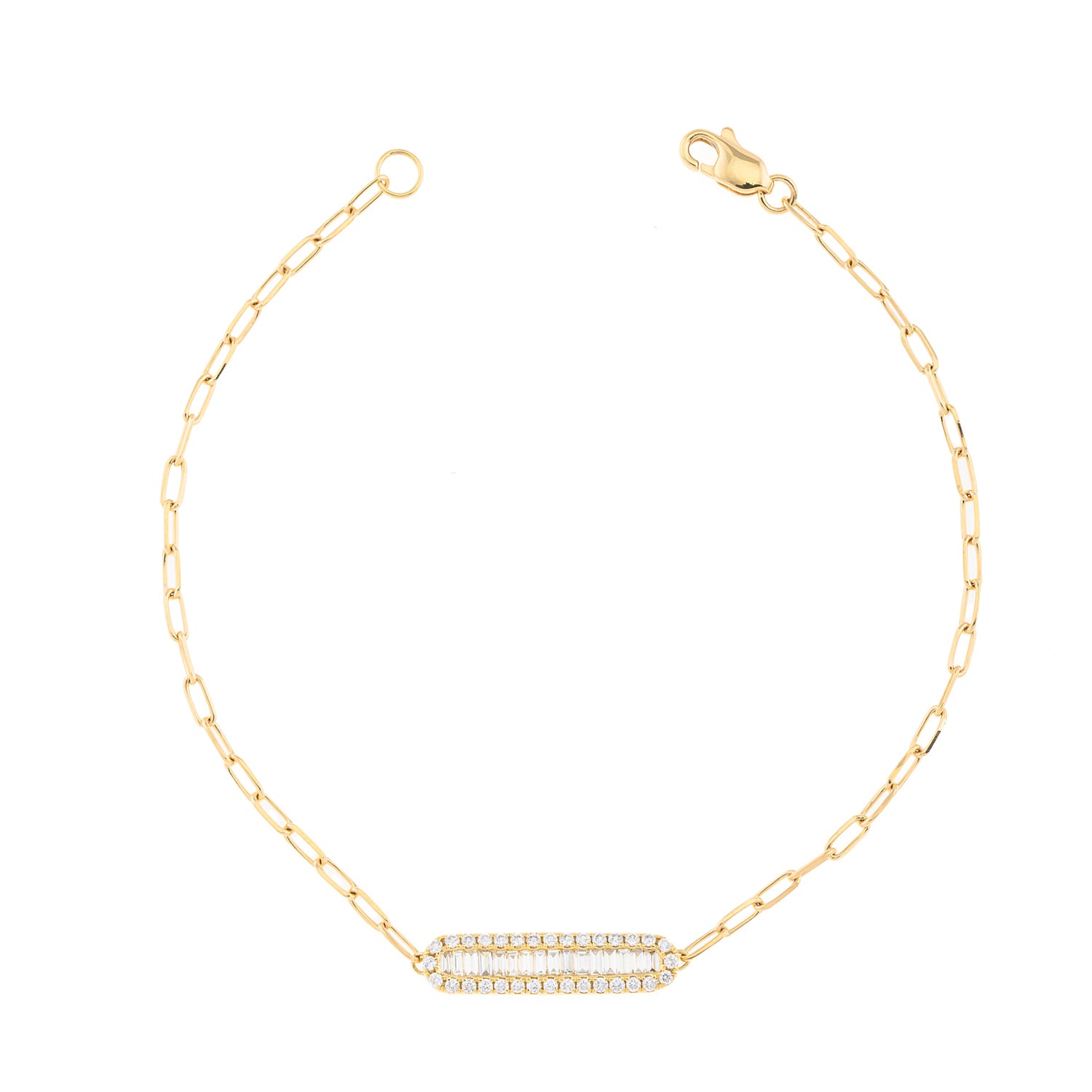 Bar on Chains Bracelet