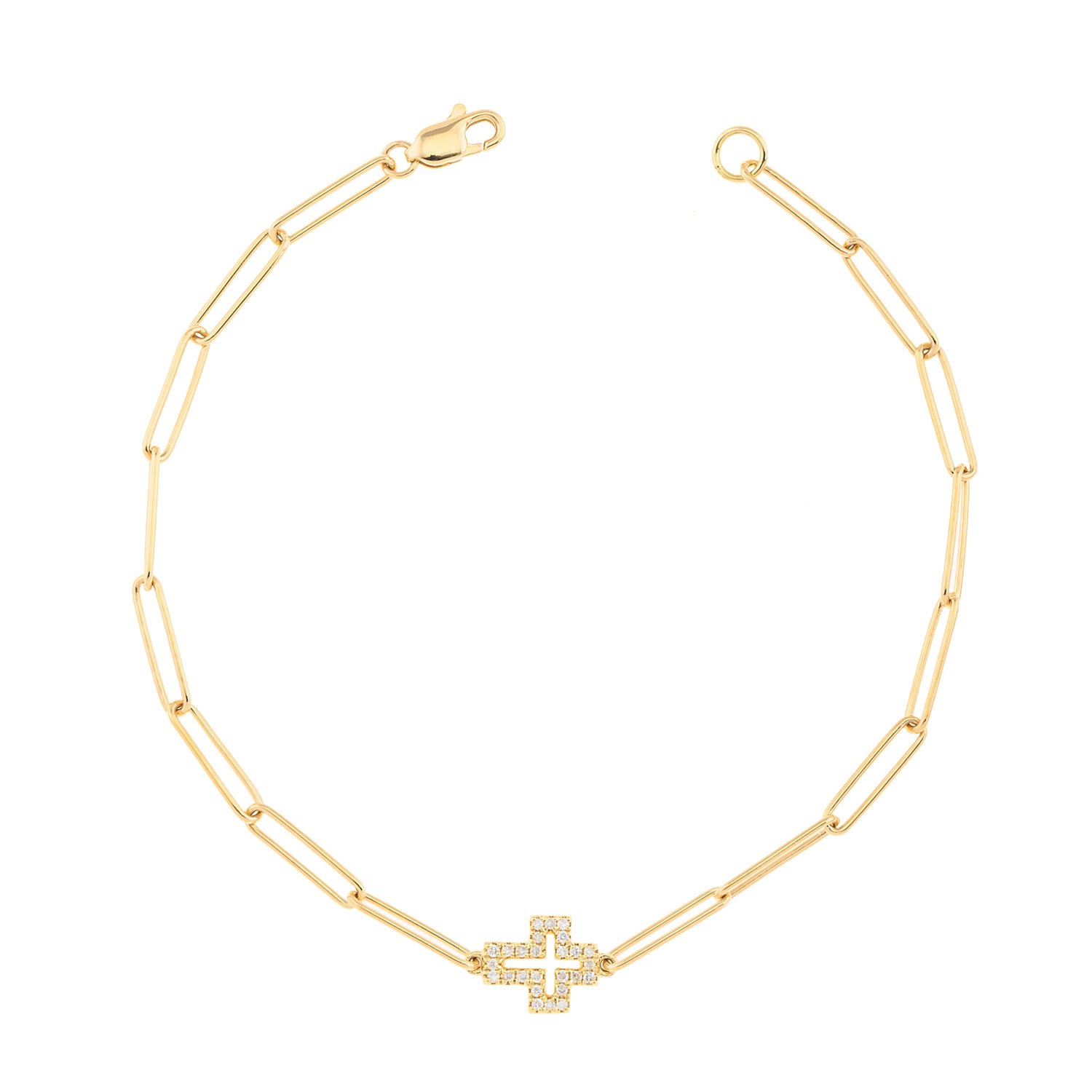 Cross Chain Bracelet