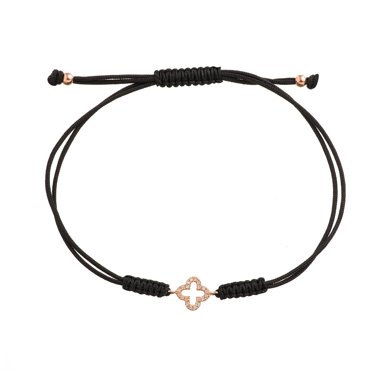 Cord bracelet. Diamond charm cord bracelet. Gold and diamond bracelet. Bracelet with charm and cord. Colourful cord bracelet. Anatol Jewellery. Χρυσά κοσμήματα. Βραχιόλι με κορδόνι. Χρυσό βραχιόλι με μπριγιάν. Κοσμήματα Κηφισιά.