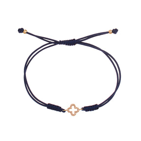 Cord bracelet. Diamond charm cord bracelet. Gold and diamond bracelet. Bracelet with charm and cord. Colourful cord bracelet. Anatol Jewellery. Χρυσά κοσμήματα. Βραχιόλι με κορδόνι. Χρυσό βραχιόλι με μπριγιάν. Κοσμήματα Κηφισιά.