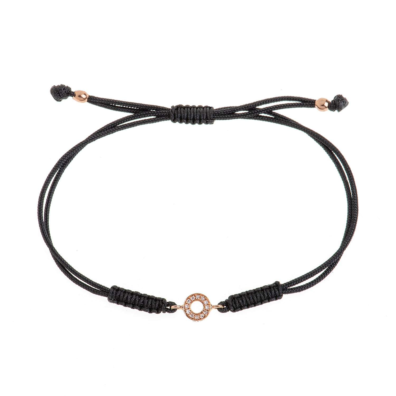 Hollow Diamond Circle Macrame