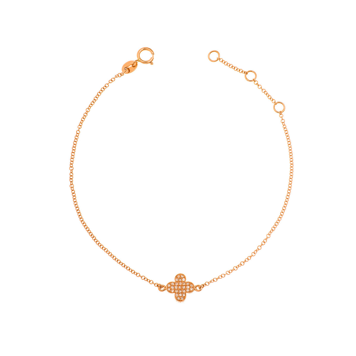 Flat Cross Bracelet - Anatol Jewelry