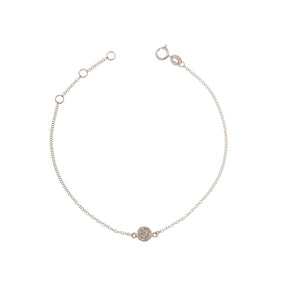 Diamond Circle Bracelet - Anatol Jewelry