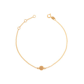 Diamond Circle Bracelet - Anatol Jewelry