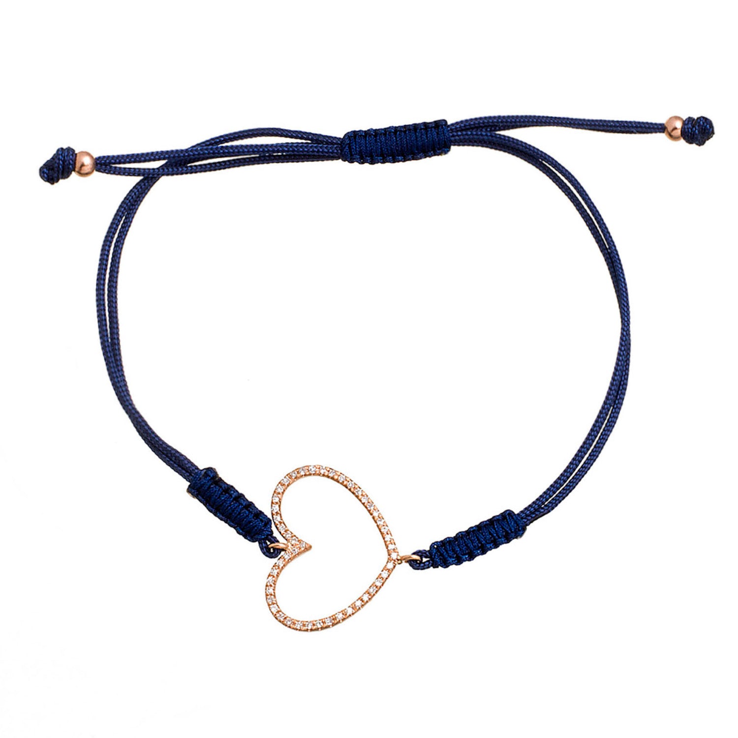 Cord bracelet. Diamond charm cord bracelet. Gold and diamond bracelet. Bracelet with charm and cord. Colourful cord bracelet. Anatol Jewellery. Χρυσά κοσμήματα. Βραχιόλι με κορδόνι. Χρυσό βραχιόλι με μπριγιάν. Κοσμήματα Κηφισιά.