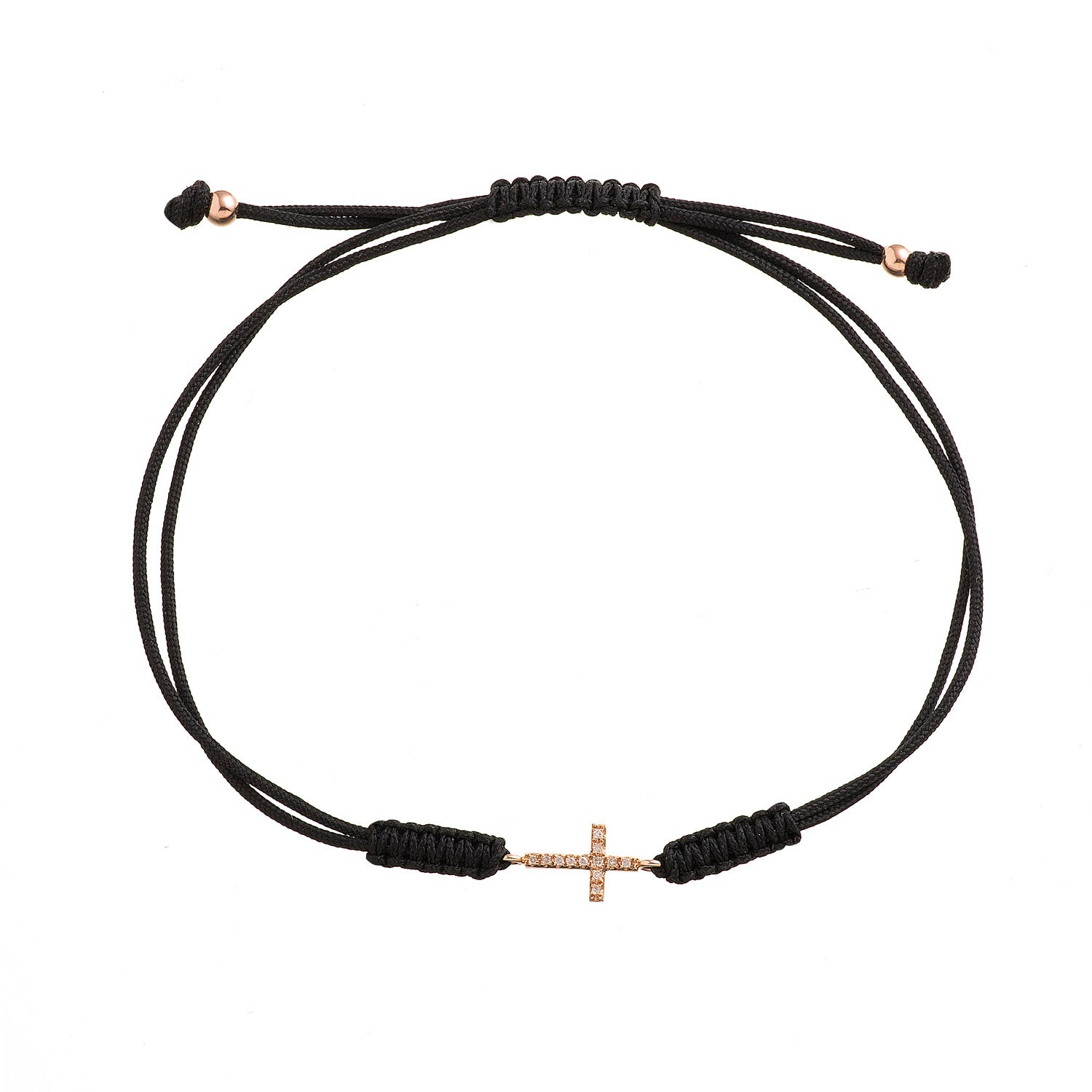 Diamond Cross Bracelet