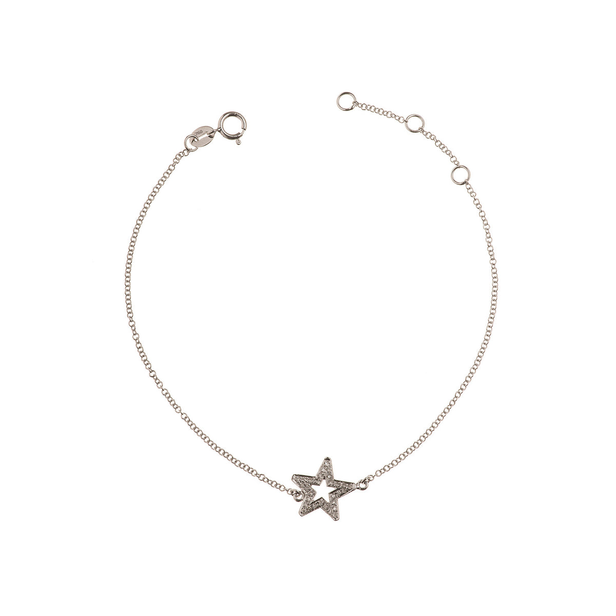 Hollow Star Chain Bracelet - Anatol Jewelry