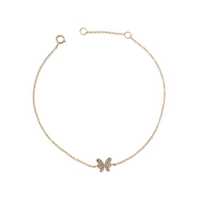 Diamond Butterfly Bracelet - Anatol Jewelry