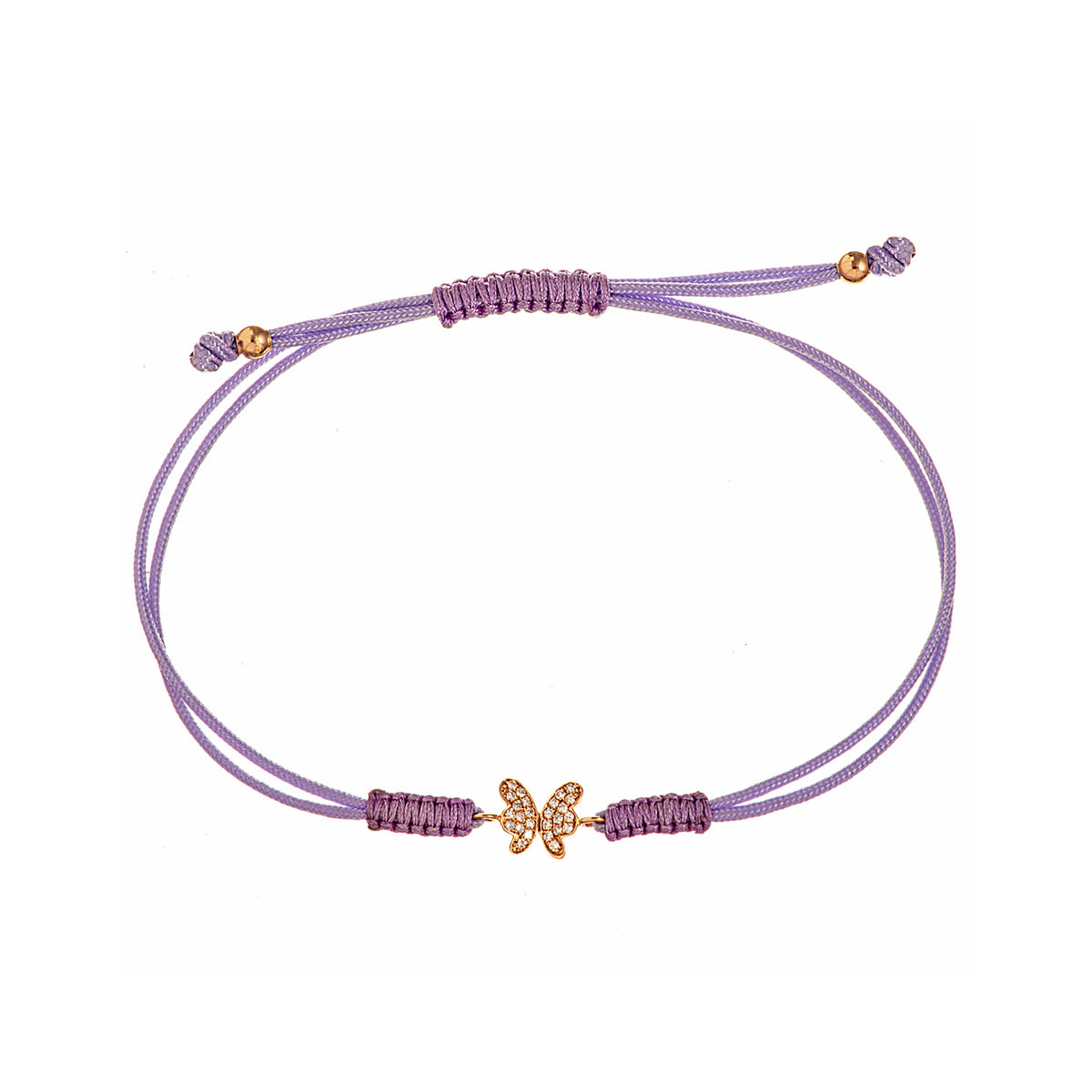 Butterfly Cord Bracelet