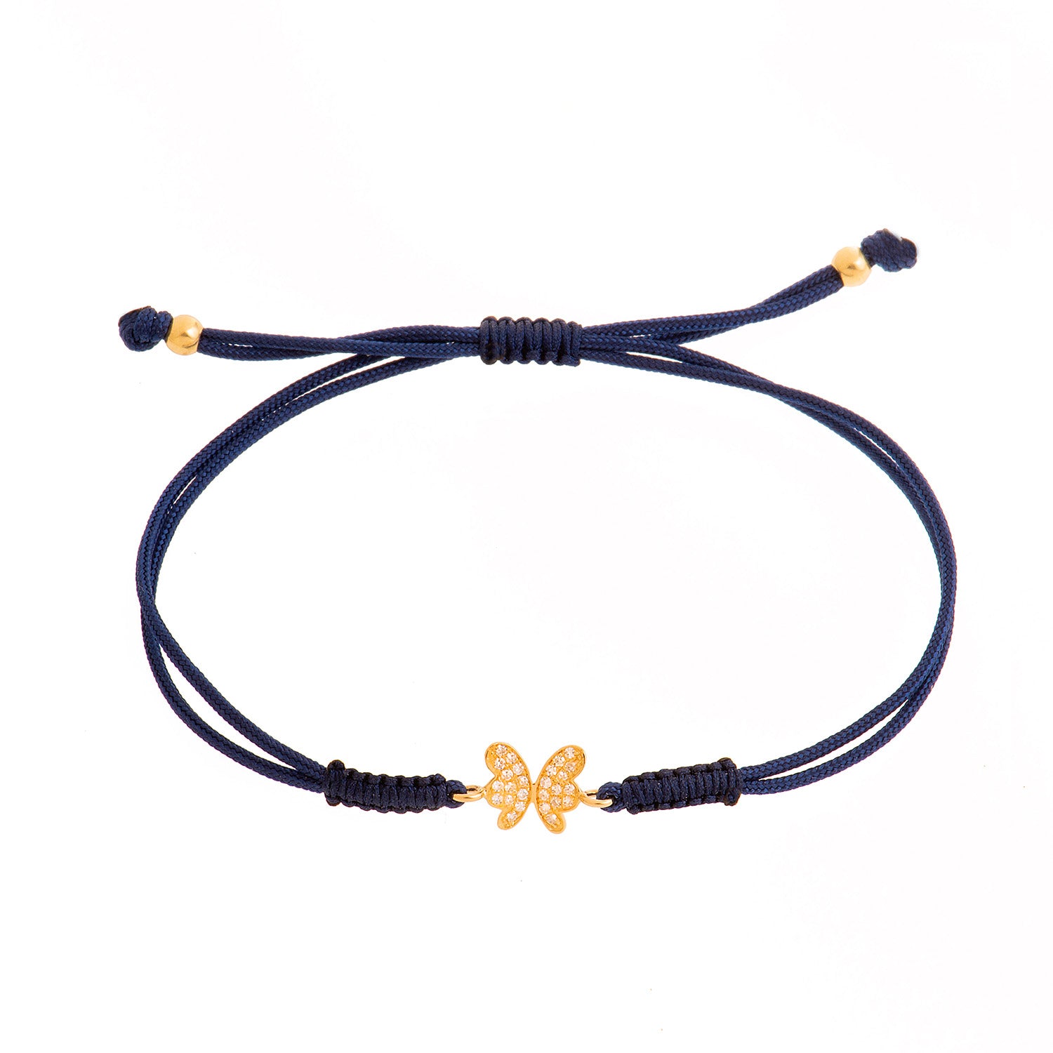 Butterfly Cord Bracelet