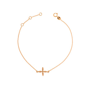 Pointy Flower Bracelet - Anatol Jewelry